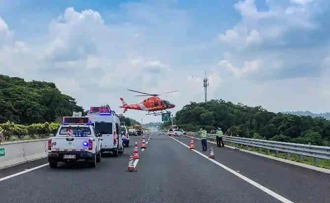 迭部高速公路汽车救援案例